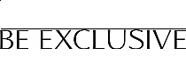 be exclusive