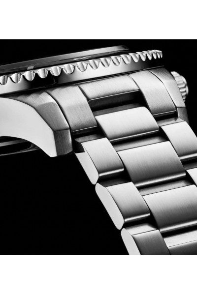 Stuhrling Original pánské švýcarské automatické hodinky z nerezové oceli profesionální potápěčské hodinky DEPTHMASTER, voděodolný 200 metrů, kartáčovaný a zkosený náramek s bezpečnostní sponou pro potápěče a šroubovací korunkou