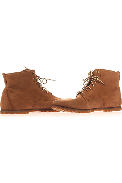 Hnědé Kožené Dámské Kotníkové Boty Timberland Vel.  39