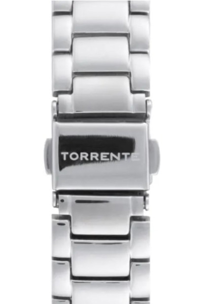 Torrente – „Allegra Blue Dial Watch – 0,01 karátů diamantový náramek z nerezové oceli – dámský