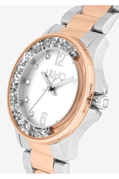 LIU JO TLJ1118 Dancing Quartz hodinky Silver & Rosegold