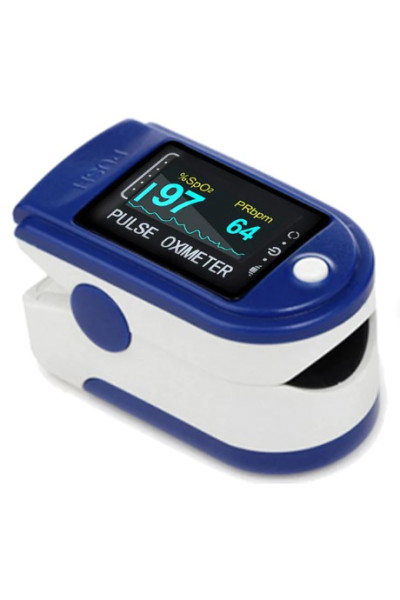 Pulsní Oxymetr SpO2 Měřič Saturace Krevního Kyslíku A Monitor Srdečního Tepu