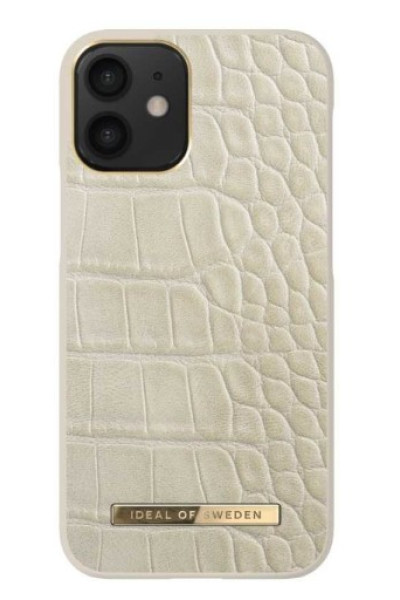 Caramel Croco Case Atelier Na Apple IPhone 12 Mini IDeal Of Sweden 100% Veganská Kůže Vícebarevný