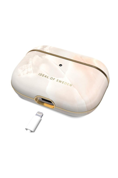 Ideal of sweden airpods case - rose pearl marble