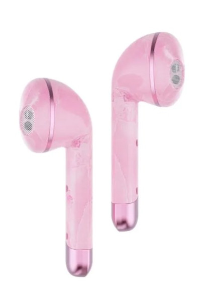 Happy Plugs Air 1 bezdrátová sluchátka, světle růžová/tmavě růžová
