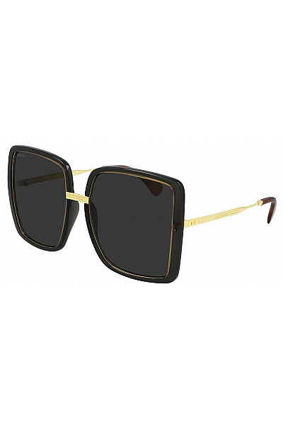 GUCCI Square Black sluneční brýle 0903S