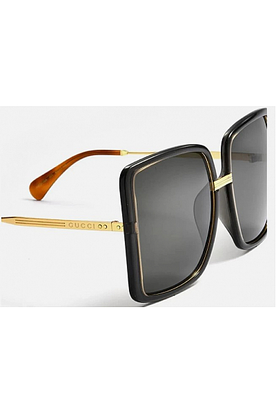 GUCCI Square Black sluneční brýle 0903S