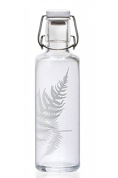 Láhev Soulbottle Silver Fern 0,6 L