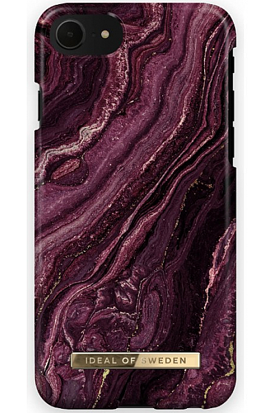 IDEAL OF SWEDEN Módní Pouzdro Pro IPhone 8/7/6/6S/SE Golden Plum