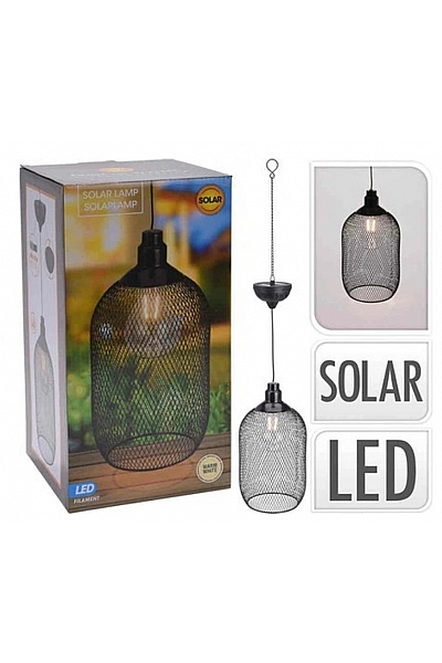 Solární Svítidlo ProGarden KO-DS1000030 Svítidlo Solární Závěsné S LED žárovkou 27 Cm
