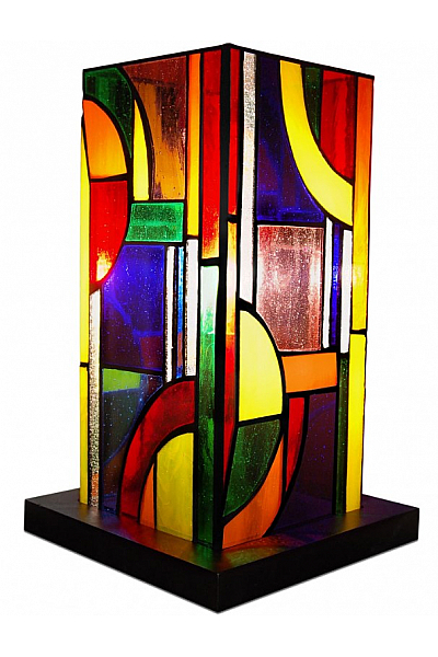 Vitráž Lampa Tiffany PRISM KANDINSKI