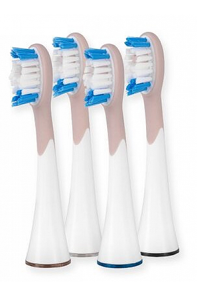Silk'n Náhradní Hlavy Pro Zubní Kartáček Sonic Smile Pink Gold (4 Kusy, 4 Barvy