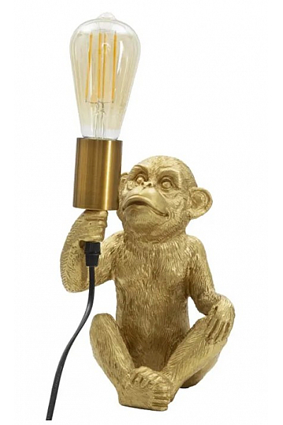 Stolní lampa opice cm 17x14,5x25
