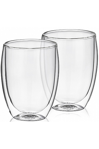 Termo sklenice na latté Hot&Cool 350 ml, 2 ks