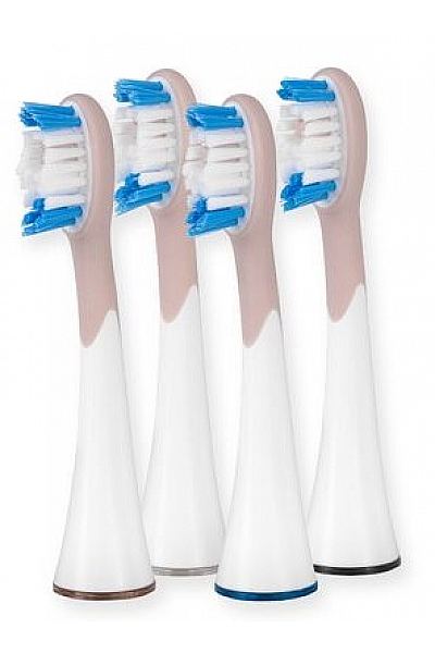 Silk'n náhradní hlavy pro zubní kartáček Sonic Smile pink gold (4 kusy, 4 barvy