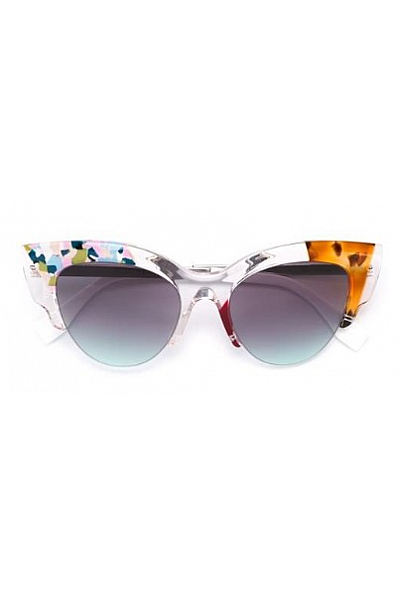 Fendi Eyewear - sluneční brýle 'džungle'