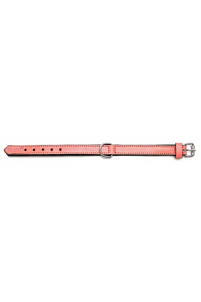 Kožený obojek pro psy Gloria Pets Coral s polstrováním 30cm