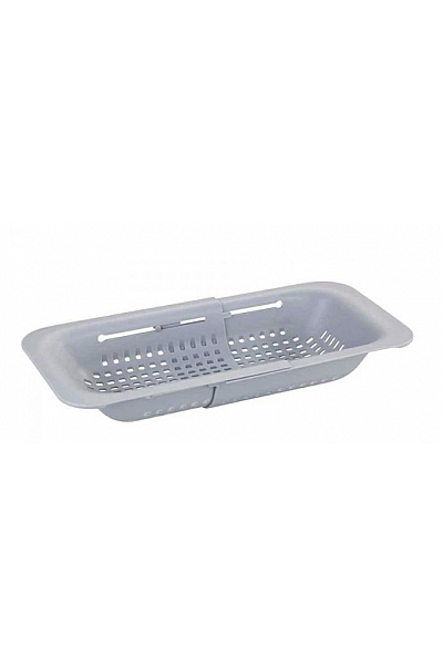 Organizér do dřezu SIVO, nastavitelný, 37-50 cm, bílý, WENKO