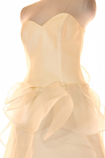 Šaty Hedvábné Béžové | Unimoda | obrázek 6