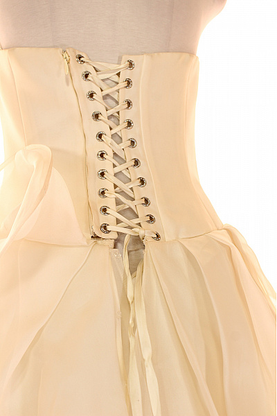 Šaty Hedvábné Béžové | Unimoda | obrázek 7