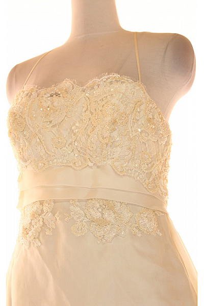 Svatební šaty  Šaty Béžové Vel. 40