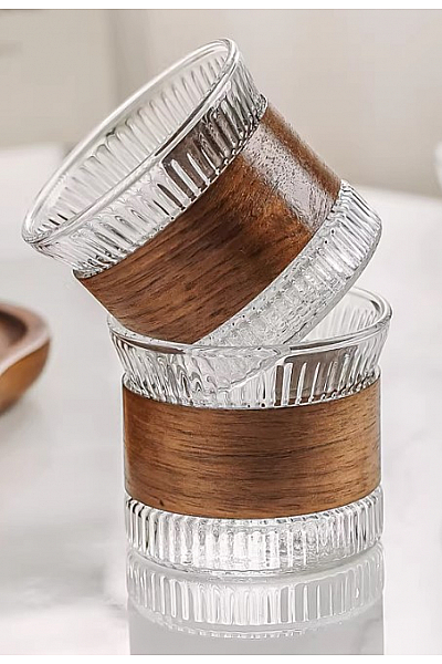 Sada 6 šálků Na čaj S Luhovací Nádobkou