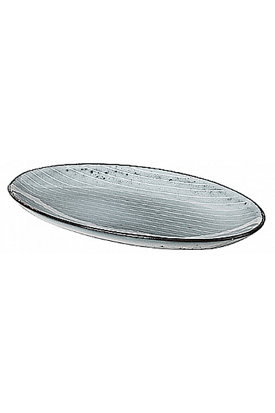 Ručně Vyráběná Glazovaná Keramika Nádobí Od Broste CPH Nordic Sea - Dish  13.6x22cm
