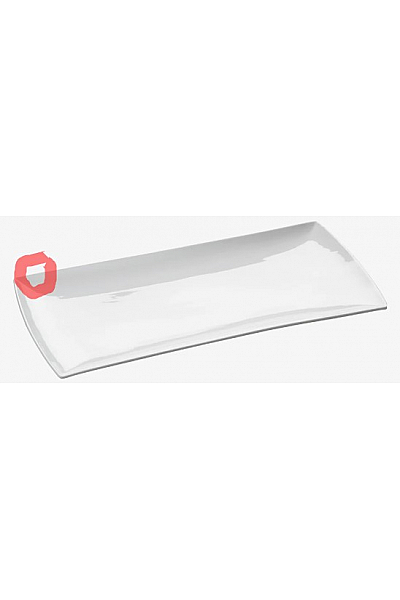 Maxwell & Williams Talíř Servírovací, porcelánový, bílý 45x23cm