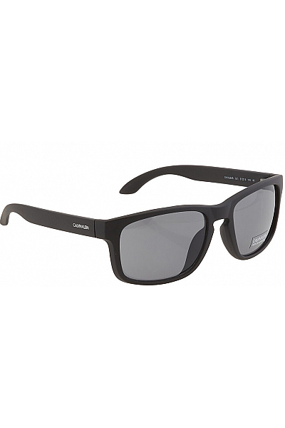 Calvin Klein Kouřové obdélníkové unisex sluneční brýle