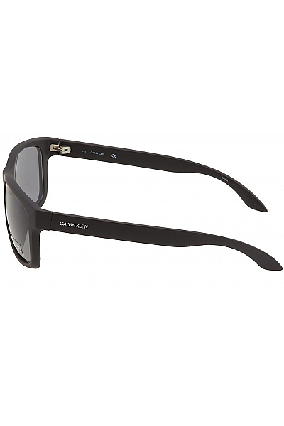 Calvin Klein Kouřové obdélníkové unisex sluneční brýle