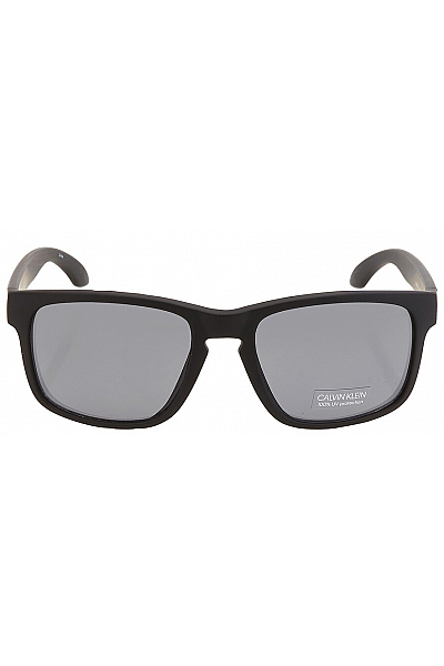 Calvin Klein Kouřové Obdélníkové Unisex Sluneční Brýle