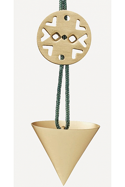 Vánoční Dekorace NORDIC ORNAMENT 3,5 Cm, Kornout, Měděná, Nerezová Ocel, Stelton