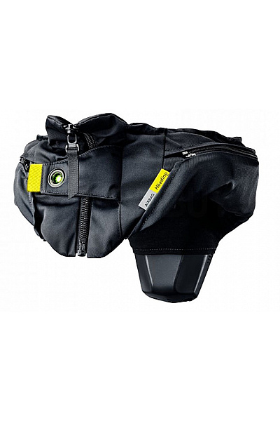 černá Airbag Helma Pro Cyklisty