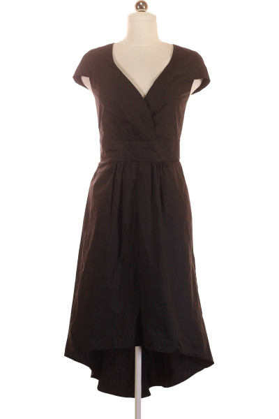 Černé Letní šaty S Krátkým Rukávem LA FEE MARABOUTEE Vel. 44
