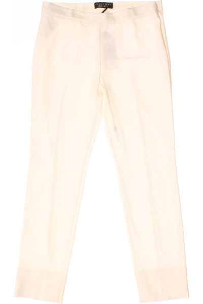 Bílé Společenské Dámské Kalhoty Caractere