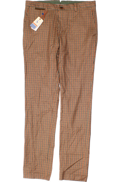 Barevné Vlněné Pánské Chino Kalhoty EL GANSO Vel. 42