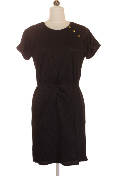 Černé Společenské šaty S Krátkým Rukávem Karl Marc John Vel. XS