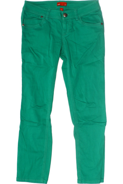 Zelené Dámské Rovné Kalhoty Esprit Vel.  34 Second Hand