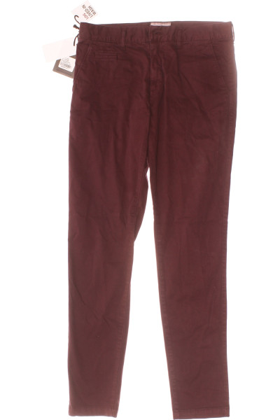 Červené Dámské Rovné Kalhoty Lois Vel. 32