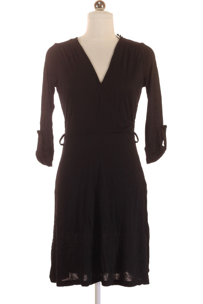 Černé Pouzdrové šaty Šaty S Dlouhým Rukávem