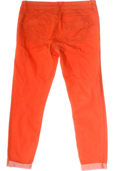Oranžové Dámské Kalhoty Letní Esprit Vel. 40
