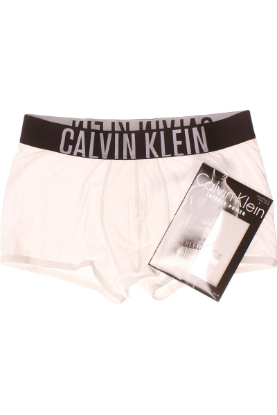 Černobílé Pánské Spodní Prádlo Calvin Klein Outlet Vel. L