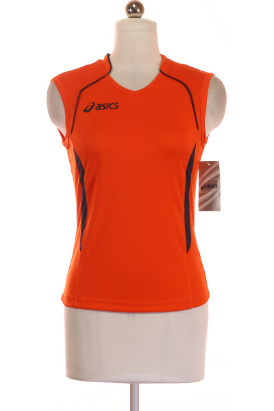 Oranžové Sportovní Dámské Tričko Asics Outlet
