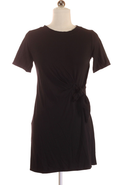 Černé Letní šaty S Krátkým Rukávem New Look Second Hand Vel. 36