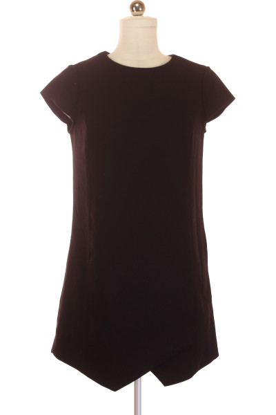 Černé Pouzdrové šaty S Krátkým Rukávem Asos Second Hand Vel.  40