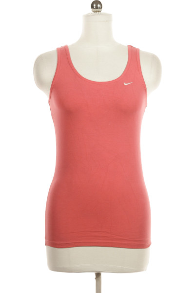 Růžové Sportovní Dámské Tričko Nike Vel. M
