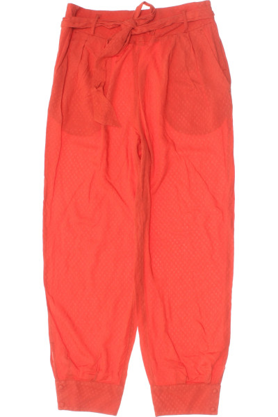 Oranžové Dámské Kalhoty Letní PROMOD Second Hand