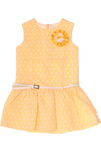 Žluté Dětské Šaty
