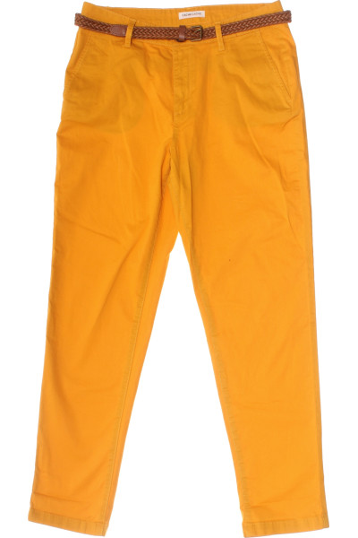 Žluté Dámské Chino Kalhoty CACHE Second Hand Vel. 36