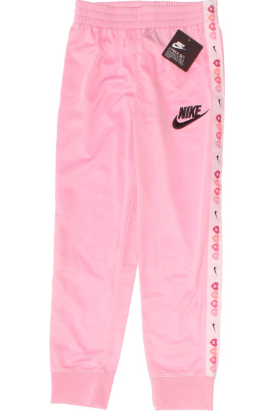 Růžové Dětské Tepláky Nike